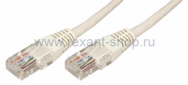 Фотография товара 'Rexant Патч-корд UTP 5e литой 3.0 м 18-1006'