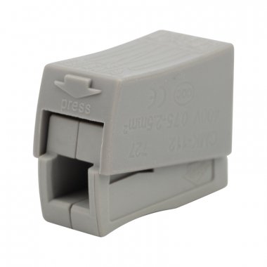 Фотография товара 'Rexant 07-2411-5 Строительно-монтажная клемма СМК 224-112 для светильника'