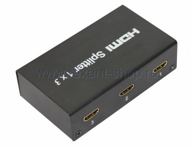 Фотография товара 'Rexant Делитель HDMI 1x3 17-6900'