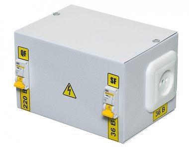 Фотография товара 'Rexant 11-9001-24 Ящик с понижающим трансформатором ЯТП-0,25-230 У3 230/24-3 24В'