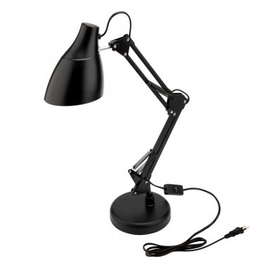 Фотография товара 'Rexant 603-1010 Светильник настольный Рубикон на металлической стойке с цоколем Е27, 60 Вт'