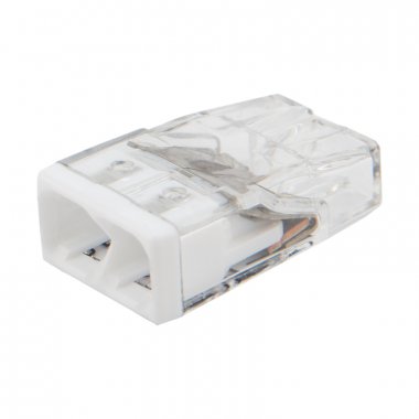 Фотография товара 'Rexant 07-3211-20 Экспресс-клемма СМК 2273-202, 2-проводная 0.5-2.5 мм?'