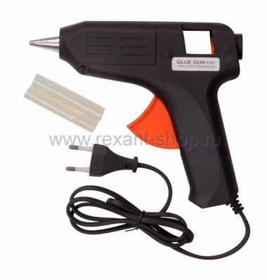 Фотография товара 'Rexant Пистолет клеевой 40 Вт 12-0103'