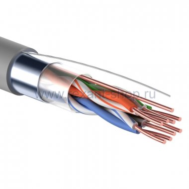 Фотография товара 'PROCONNECT Кабель FTP 4PR 24AWG CAT5e 305м 01-0152'