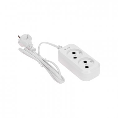 Фотография товара 'Rexant 13-4200 Удлинитель 2 гнезда, 1,5м, 2х0,75мм?, б/з'