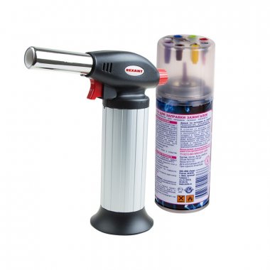 Фотография товара 'Rexant 12-0025-04 Набор горелка газовая заправляемая GT-25 + газ'