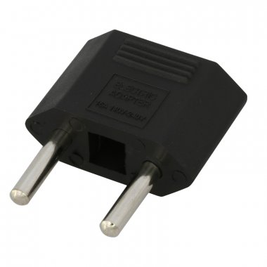 Фотография товара 'Rexant 11-1042-01 Адаптер сетевой (переходник) с Евро А/F на тонкую вилку С1'