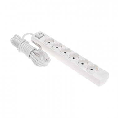 Фотография товара 'Rexant 13-4116 Удлинитель PREMIUM 6 гнезд, 3м, 3х1,5мм?, с/з, с выключателем'