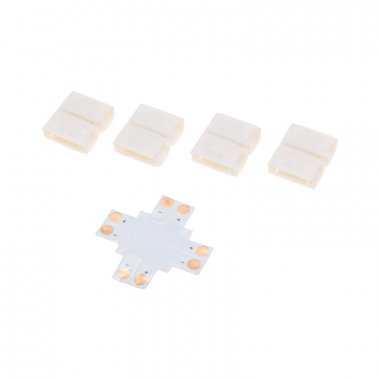 Фотография товара 'Rexant 148-122 Коннектор Х-образный для светодиодной ленты SMD 10мм'