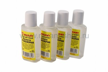 Фотография товара 'Rexant Флюс для пайки КИСЛОТА ОРТОФОСФОРНАЯ 09-3635'