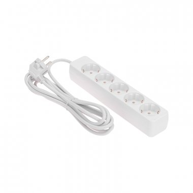 Фотография товара 'Rexant 13-4212 Удлинитель 5 гнезд, 3м, 3х0,75мм?, с/з, PROconnec'