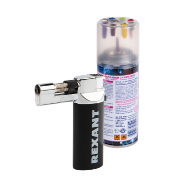 Фотография товара 'Rexant 12-0037-04 Набор горелка газовая заправляемая GT-37 + газ'