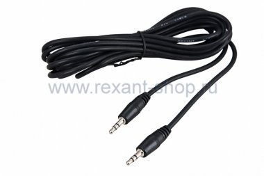 Фотография товара 'Rexant Шнур 3.5мм штекер стерео 17-4105'