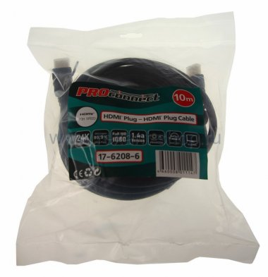 Фотография товара 'Rexant Шнур HDMI - HDMI gold 10М с фильтрами 17-6208-6'