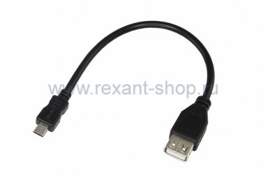 Фотография товара 'Rexant Шнур micro USB (male) 18-1161-2'