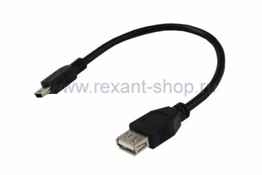 Фотография товара 'Rexant Шнур mini USB (male) 18-1132-2'