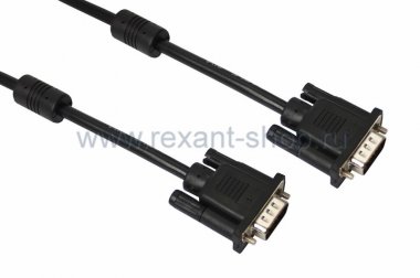 Фотография товара 'Rexant Шнур VGA plug - VGA plug 1.8М 17-5503-6'