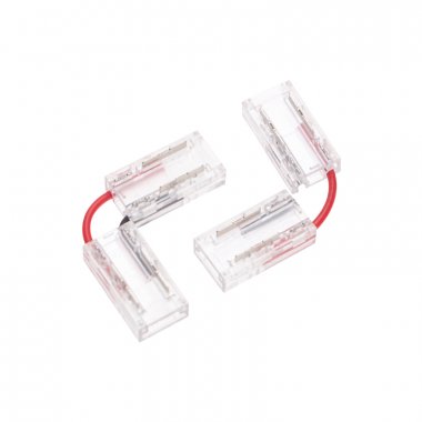 Фотография товара 'Rexant 148-106Коннектор L-образный гибкий для одноцветной светодиодной ленты COB 8мм'