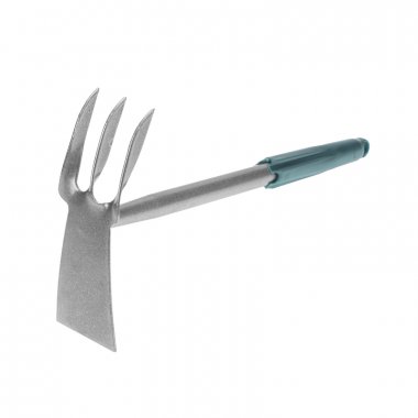 Фотография товара 'Rexant 64-0016 Мотыжка комбинированная 3 витых зубца с цельнометаллической ручкой'