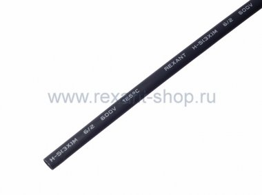 Фотография товара 'Rexant Клеевая 6.0 / 2.0мм (3:1) 1м термоусадка 20-6008'