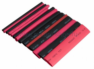 Фотография товара 'Rexant Набор термоусадочных трубок №6 29-0106'