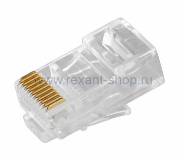 Фотография товара 'Rexant Джек RJ-45 10P10C CAT 5e 05-1041'
