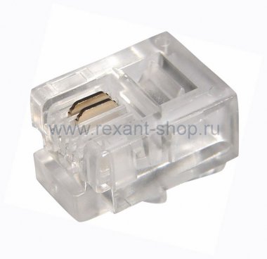 Фотография товара 'Rexant Джек телефонный 6P2C 05-1011-3'