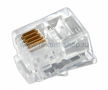 Фотография товара 'Rexant Джек телефонный 6P4C 05-1012'