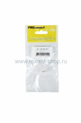 Фотография товара 'Rexant ДЖЕК штекер 8Р8С CAT 5е 05-1021-6-7'