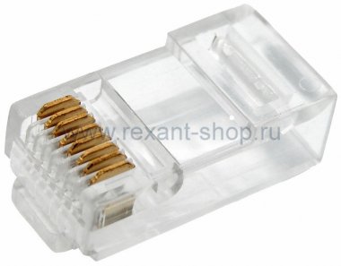 Фотография товара 'Rexant Джек RJ-45 8P8C CAT 5e 05-1021-3'