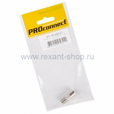 Фотография товара 'Rexant ПЕРЕХОД гн F - шт TV 05-4303-4-7'