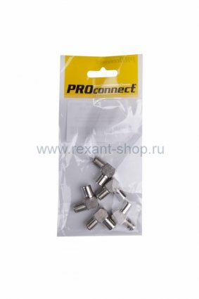 Фотография товара 'Rexant ПЕРЕХОД гн F - шт TV угловой 05-4311-4-9'