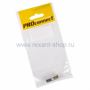 Фотография товара 'Rexant ПЕРЕХОД шт F - шт TV 05-4361-4-7'