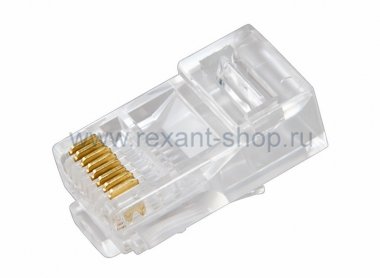 Фотография товара 'Rexant Джек RJ-45 8P8C CAT 5e 05-1021-6'