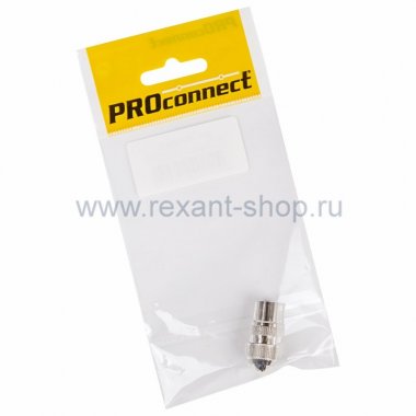 Фотография товара 'Rexant РАЗЪЁМ штекер TV без пайки 05-2031-7'