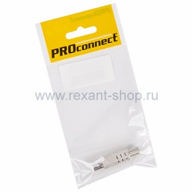 Фотография товара 'Rexant РАЗЪЁМ штекер TV никель c пружиной 05-2011-4-7'