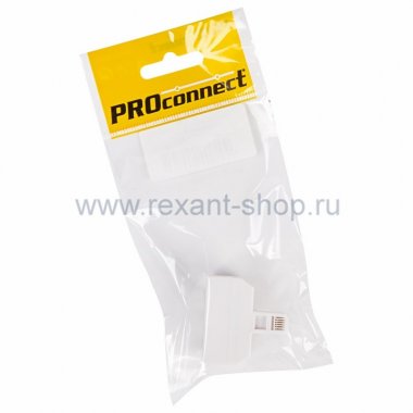 Фотография товара 'Rexant Телефонный тройник 6Р-4С 03-0041-9'