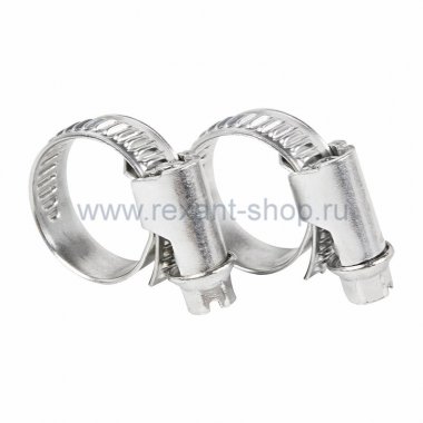 Фотография товара 'Rexant Хомут червячный 10-18 07-0610'