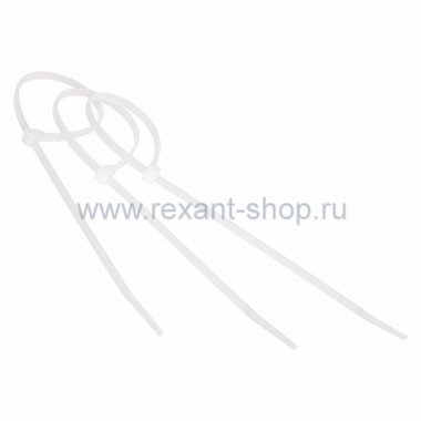 Фотография товара 'Rexant Хомут nylon 300 х 8.0 мм 07-0302-1'