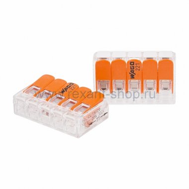 Фотография товара 'Rexant лемма 5 контактная компактная 07-5165'