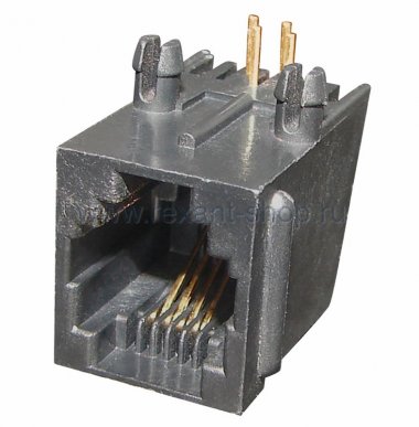 Фотография товара 'Rexant Гнездо 6P-4C на плату 05-1113'