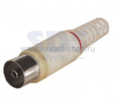 Фотография товара 'Rexant РАЗЪЁМ гнездо TV без пайки 05-2043-2'