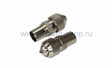 Фотография товара 'Rexant РАЗЪЁМ штекер TV без пайки 05-2031'