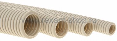 Фотография товара 'Rexant Труба гофрированная ПВХ 20 с зондом 28-0020-10'