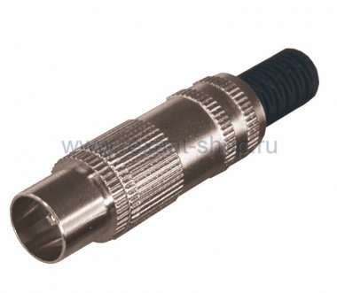 Фотография товара 'Rexant РАЗЪЁМ штекер TV никель без пайки 05-2012'