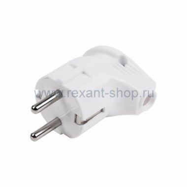 Фотография товара 'Rexant Вилка угловая с/з 16А 11-1058-1'