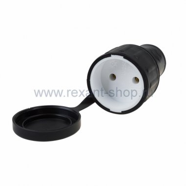 Фотография товара 'Rexant Розетка переносная без з/к,16А, IP 44 11-8514'