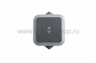 Фотография товара 'Rexant Выключатель на два направления одноклавишный для открытой установки 78-0522'
