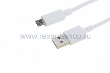 Фотография товара 'Rexant USB кабель с 2-х сторонними разъемами microUSB 18-0130-9'