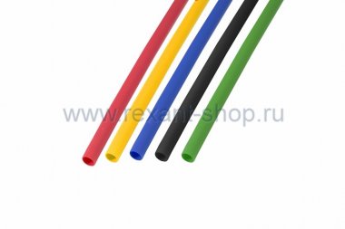 Фотография товара 'Rexant Набор термоусадочной трубки 6,0 / 3,0 мм 29-0156'
